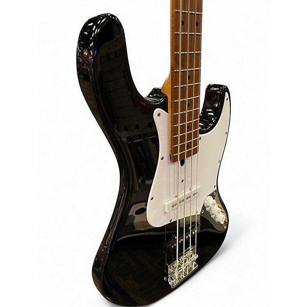 Used Bacchus WL4 Black Electric Bass Guitar