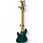 Used Fender DELUXE JAZZ BASS V Turquoise Electric Bass Guitar