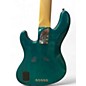 Used Fender DELUXE JAZZ BASS V Turquoise Electric Bass Guitar