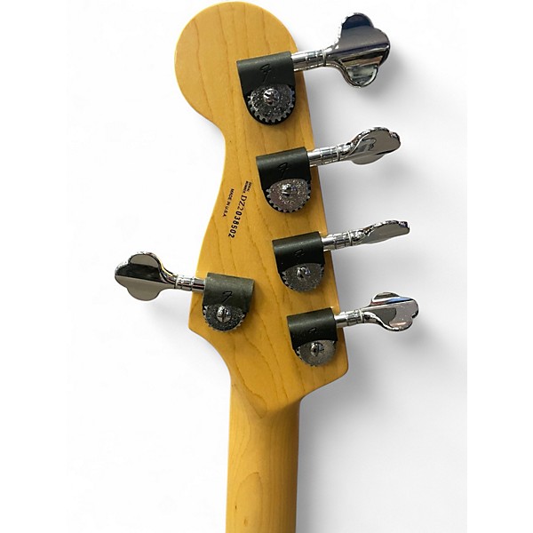 Used Fender DELUXE JAZZ BASS V Turquoise Electric Bass Guitar