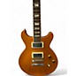 Used Gibson Les Paul Standard Double Cut Trans Amber Solid Body Electric Guitar