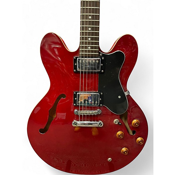 Used Epiphone Dot Cherry Hollow Body Electric Guitar