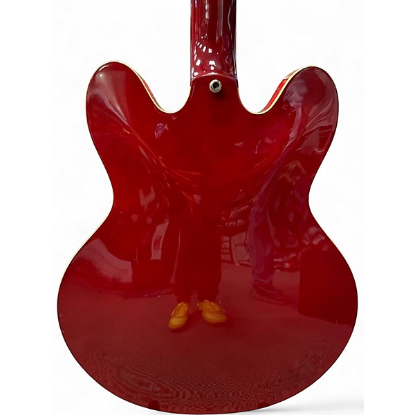 Used Epiphone Dot Cherry Hollow Body Electric Guitar