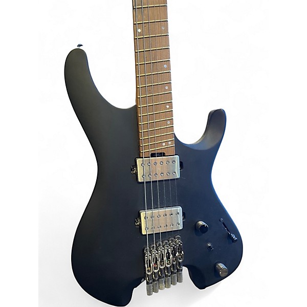 Used Ibanez QX52 Flat Black Solid Body Electric Guitar