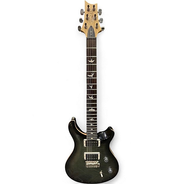 Used 2017 PRS CE24 Trans Green Solid Body Electric Guitar