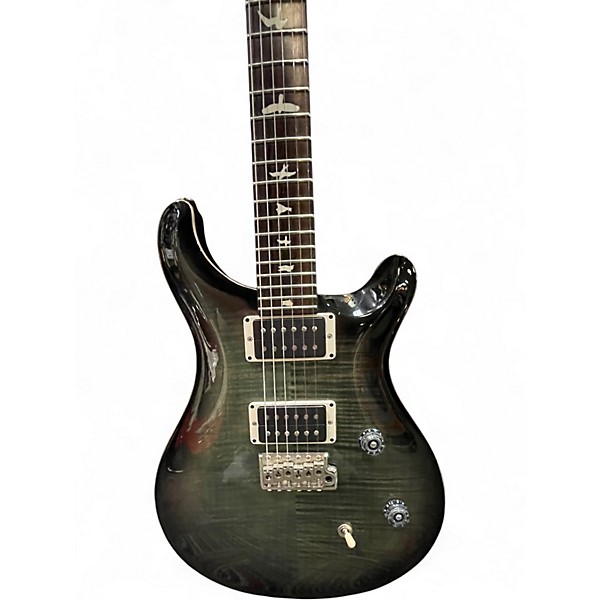 Used 2017 PRS CE24 Trans Green Solid Body Electric Guitar