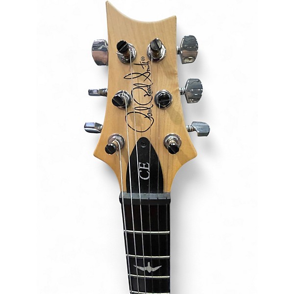 Used 2017 PRS CE24 Trans Green Solid Body Electric Guitar