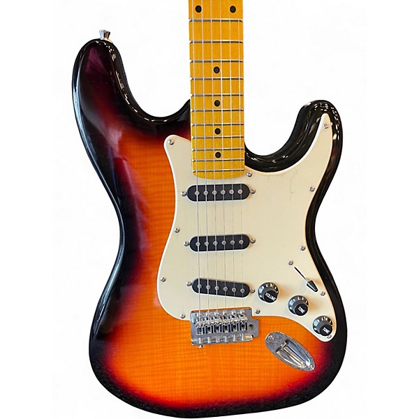 Used Spectrum S-Style Sunburst Solid Body Electric Guitar