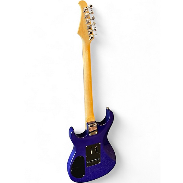 Used Silvertone SIK1/MBM Midnight Blue Solid Body Electric Guitar