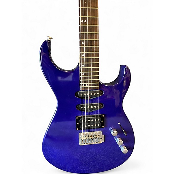 Used Silvertone SIK1/MBM Midnight Blue Solid Body Electric Guitar