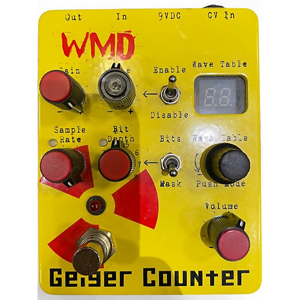 Used Wmd Geiger Counter Effect Pedal