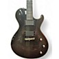 Used Schecter Guitar Research Damien Elite Solo Trans Black Solid Body Electric Guitar