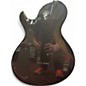 Used Schecter Guitar Research Damien Elite Solo Trans Black Solid Body Electric Guitar
