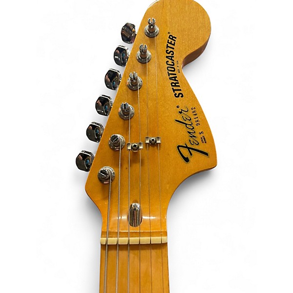 Vintage 1979 Fender HARDTAIL STRATOCASTER Olympic White Solid Body Electric Guitar