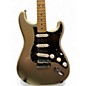 Used Fender 75TH ANNIVERSARY STRATOCASTER Metallic Gold Solid Body Electric Guitar thumbnail