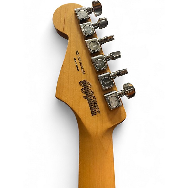 Used Fender 75TH ANNIVERSARY STRATOCASTER Metallic Gold Solid Body Electric Guitar