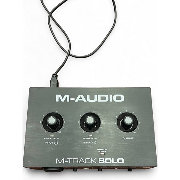 Used M-Audio M-Track Solo Audio Interface