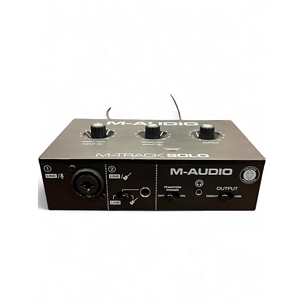 Used M-Audio M-Track Solo Audio Interface