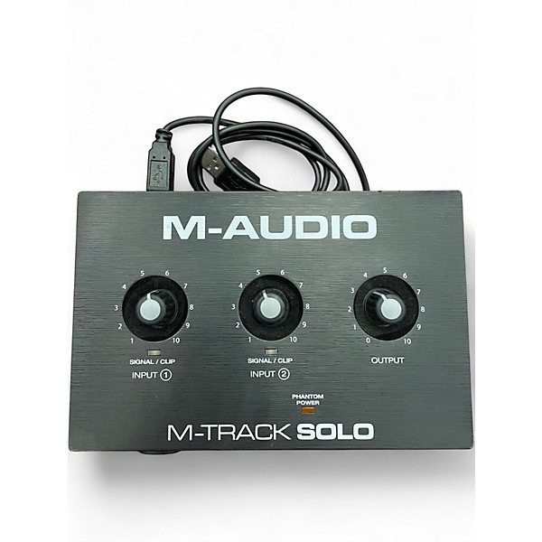 Used M-Audio M-Track Solo Audio Interface