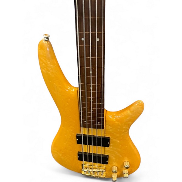 Used Ibanez SR1205E 5 String Natural Electric Bass Guitar