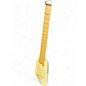 Used Donner Hush-I Pro Classic White Acoustic Electric Guitar