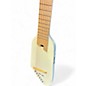 Used Donner Hush-I Pro Classic White Acoustic Electric Guitar