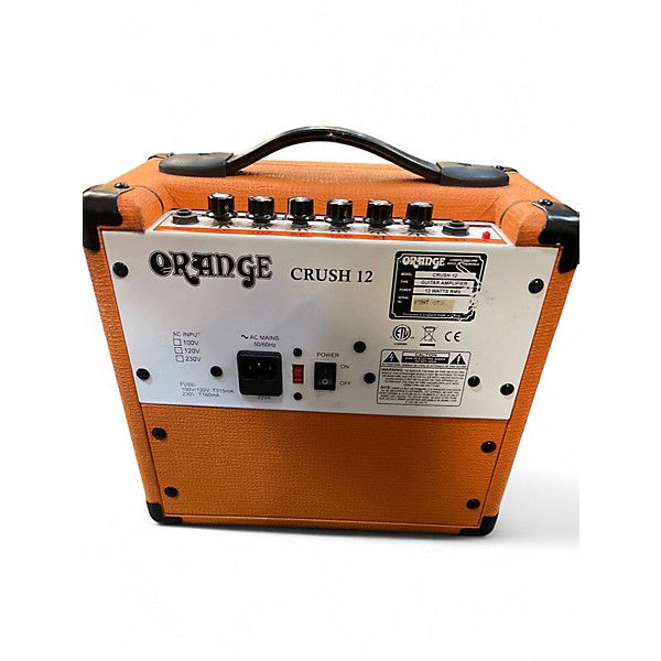 Used Orange Amplifiers Crush 12 Guitar Combo Amp