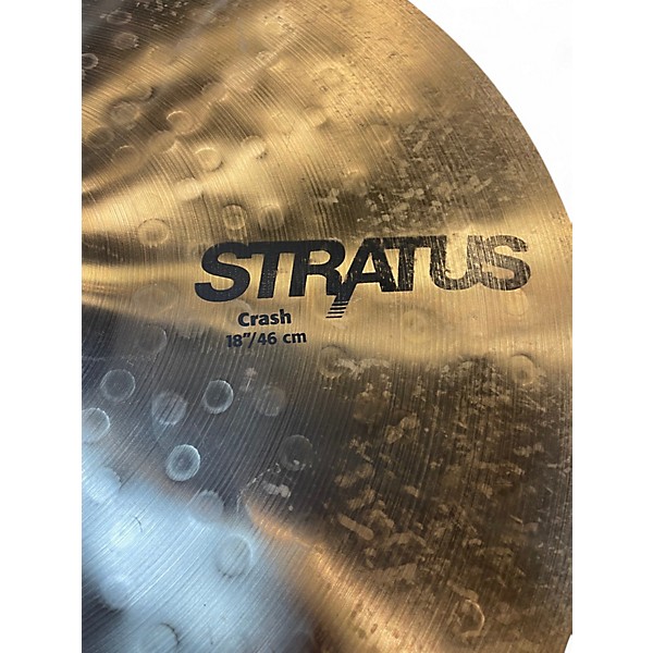 Used SABIAN 18in Stratus Crash Cymbal