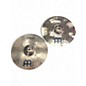 Used MEINL 14in Classic Custom Medium Hi Hat Pair Cymbal thumbnail