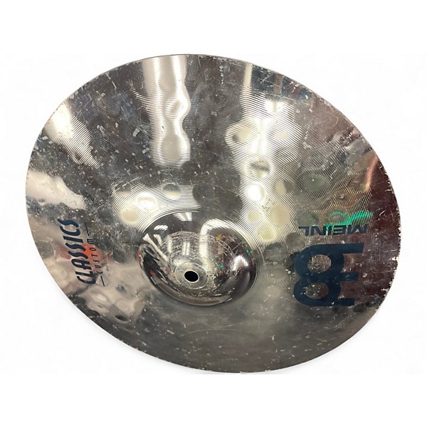 Used MEINL 14in Classic Custom Medium Hi Hat Pair Cymbal