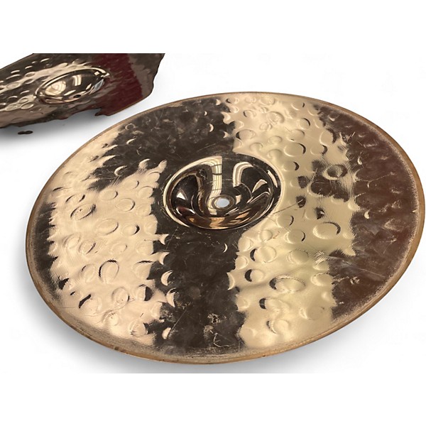 Used MEINL 14in Classic Custom Medium Hi Hat Pair Cymbal