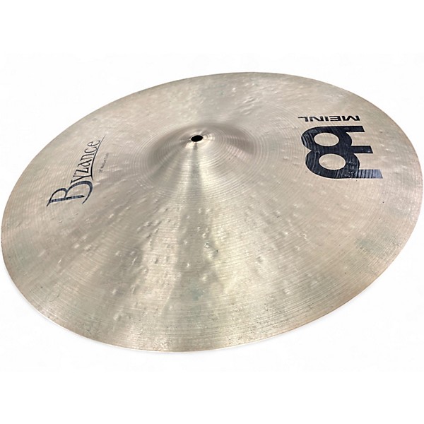 Used MEINL 18in Byzance Medium Crash Cymbal