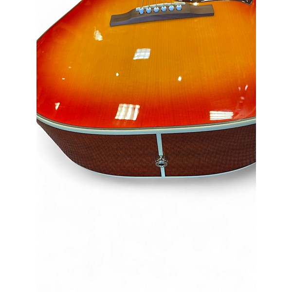 Used 2025 Epiphone Hummingbird Studio AE Faded Cherry Acoustic Electric Guitar