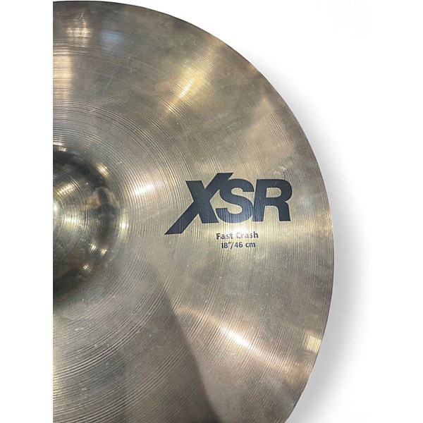 Used SABIAN 18in XSR Fast Crash Cymbal