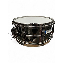 Used TAMA 6.5X14 Metalworks Snare Black Chrome Drum