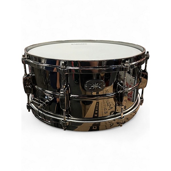 Used TAMA 6.5X14 Metalworks Snare Black Chrome Drum