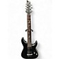 Used Schecter Guitar Research DAMIEN PLATINUM 7 Black Solid Body Electric Guitar thumbnail