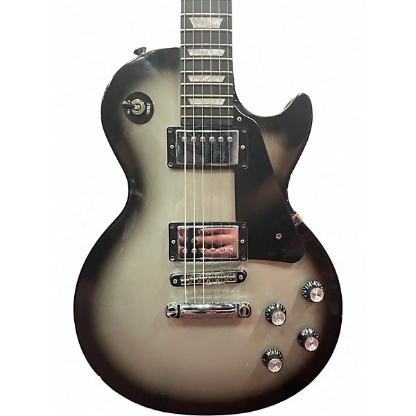 Used Gibson Les Paul Studio Silverburst Solid Body Electric Guitar