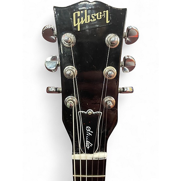 Used Gibson Les Paul Studio Silverburst Solid Body Electric Guitar