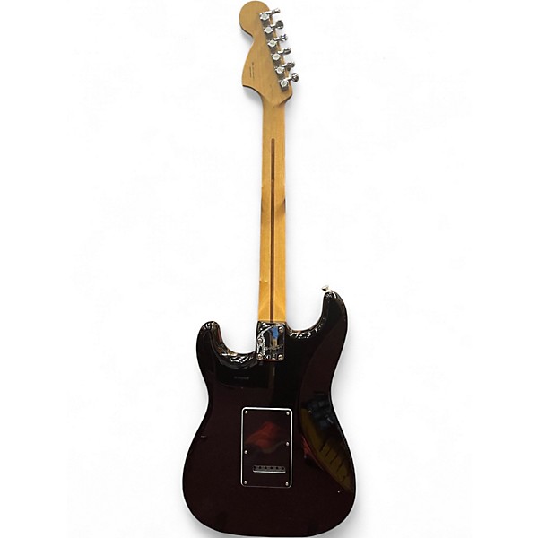Used Fender Deluxe Player's Stratocaster Black Solid Body Electric Guitar