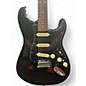Used Fender Deluxe Player's Stratocaster Black Solid Body Electric Guitar