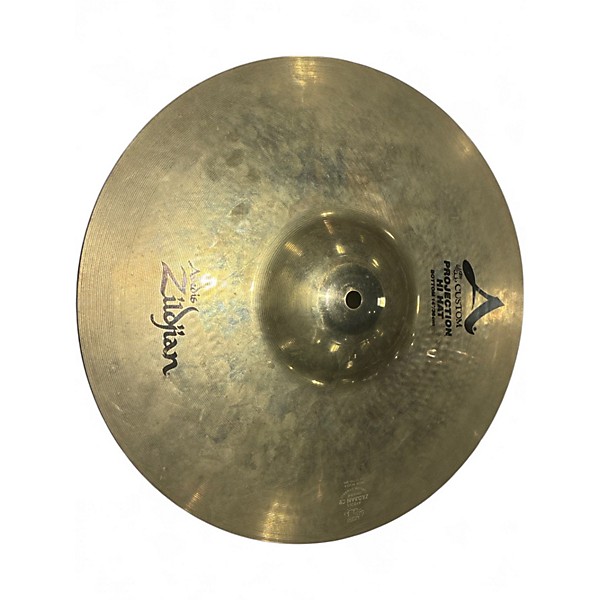 Used Zildjian 14in A Custom Projection Hats Cymbal
