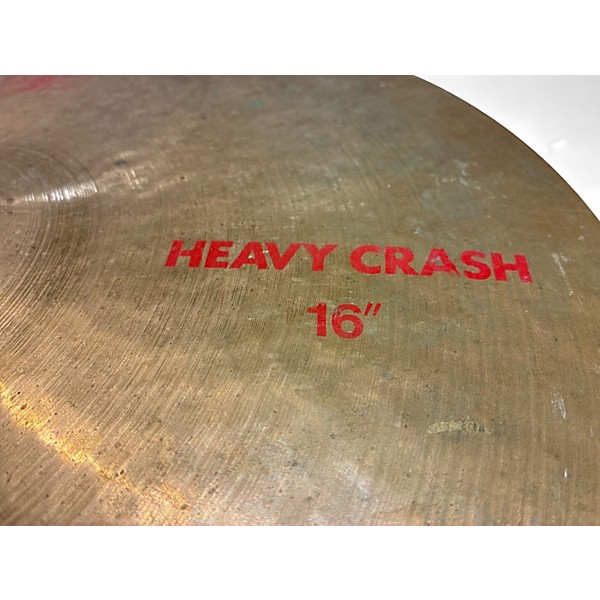 Used Paiste 16in 2002 Heavy Crash Cymbal