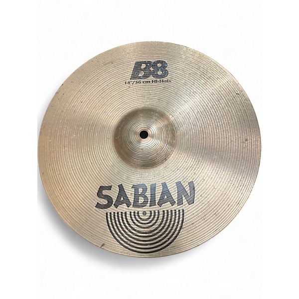 Used SABIAN 14in B8 Hi Hat Pair Cymbal