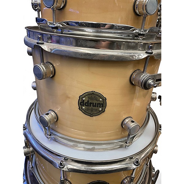 Used ddrum 4 Piece Paladin Maple Natural Drum Kit