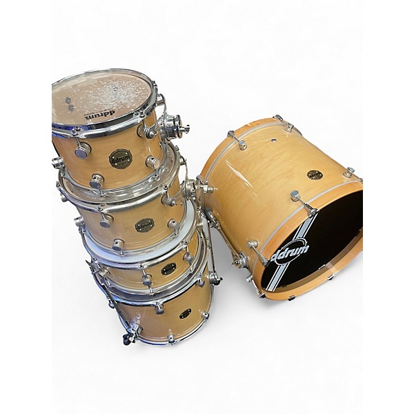 Used ddrum 4 Piece Paladin Maple Natural Drum Kit