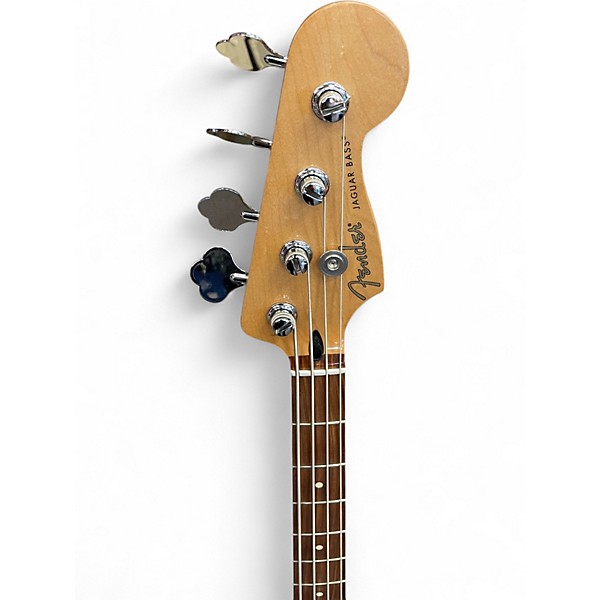 Used Fender Player Jaguar Bass Green Electric Bass Guitar