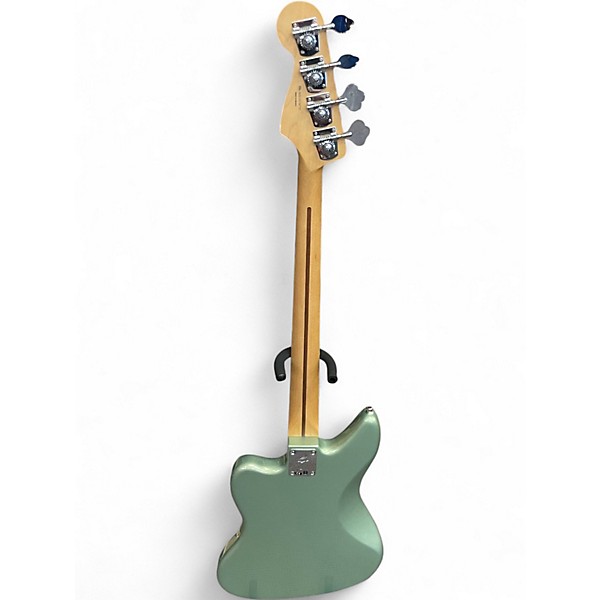 Used Fender Player Jaguar Bass Green Electric Bass Guitar