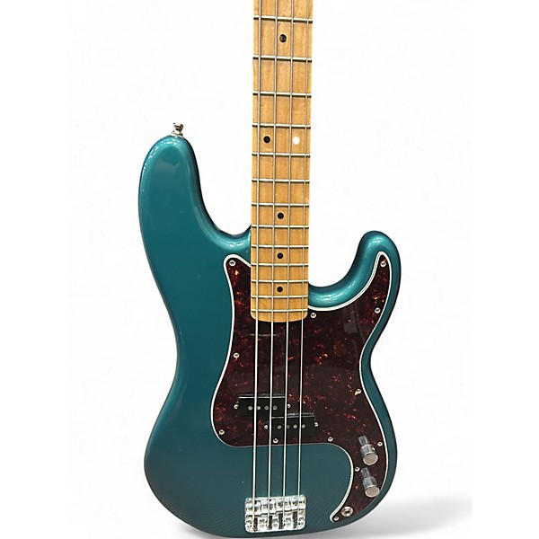 Used Fender Player II Precision Bass Ocean Turquoise Electric Bass Guitar