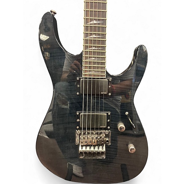 Used ESP LTD M1001 Black Solid Body Electric Guitar